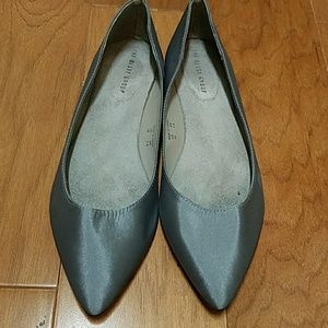 The Dessy Group Chelsea Satin Ballet Flats